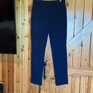 Chico's Classic Black Straight Leg Pants